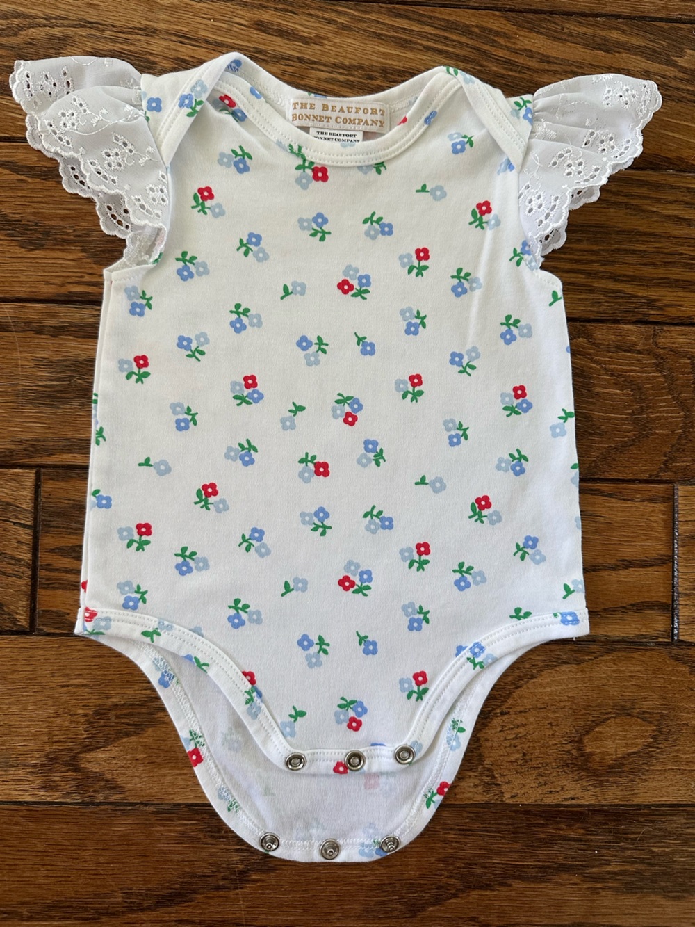 TBBC Wendy Onesie Red/White/Blue - 6-12m